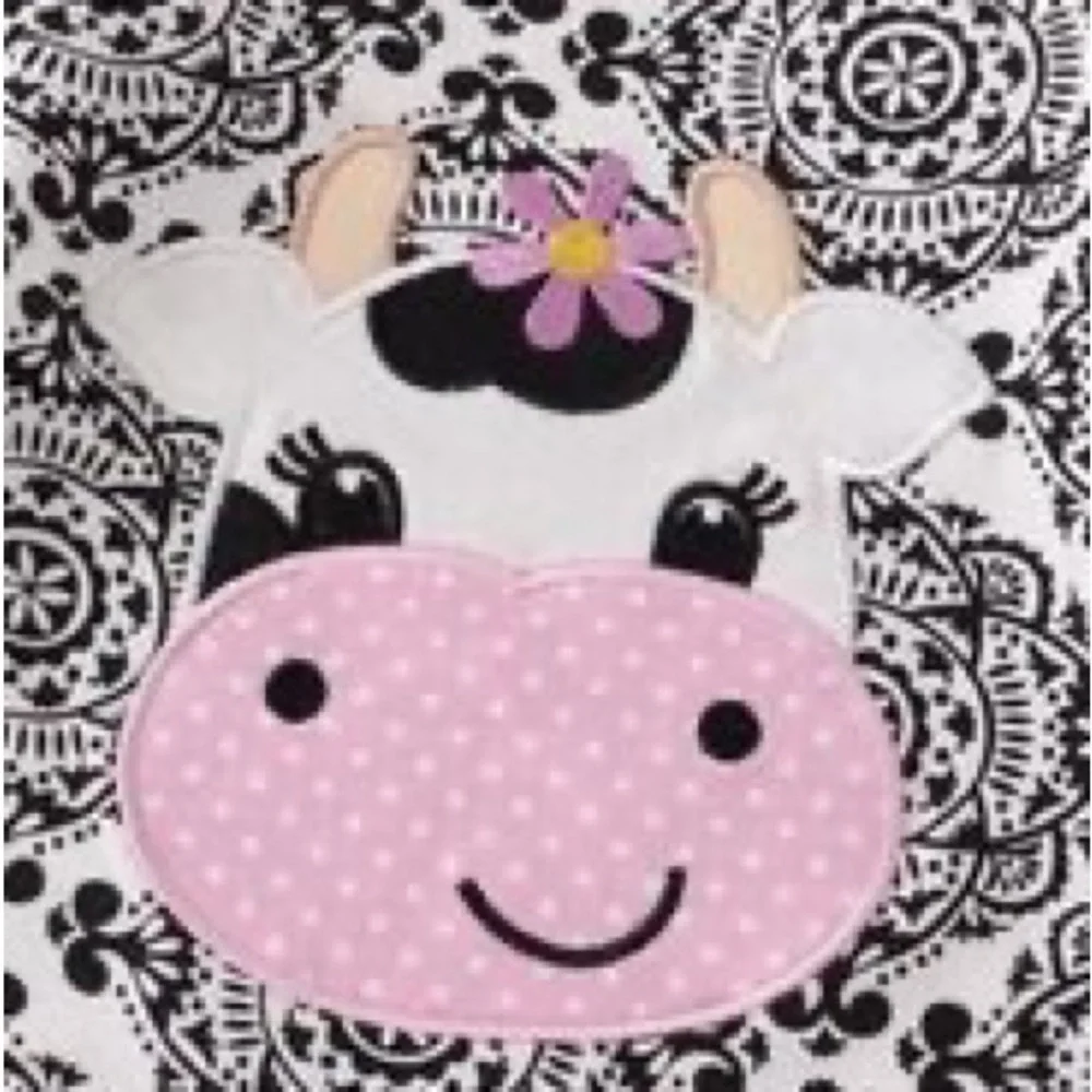 Cow Ruffle Romper - Picture 2 of 7